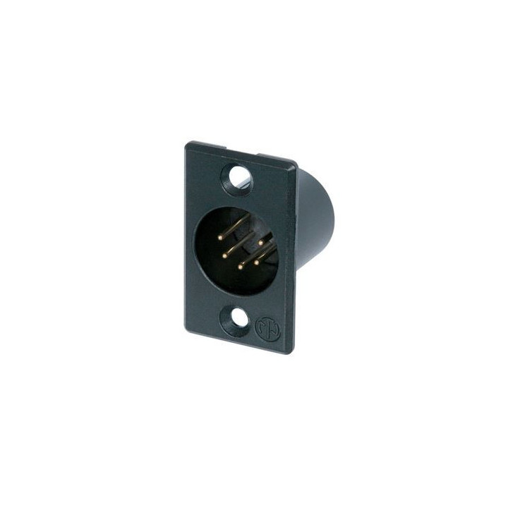 Contrik NC5MP-B - 5 pole male receptacle