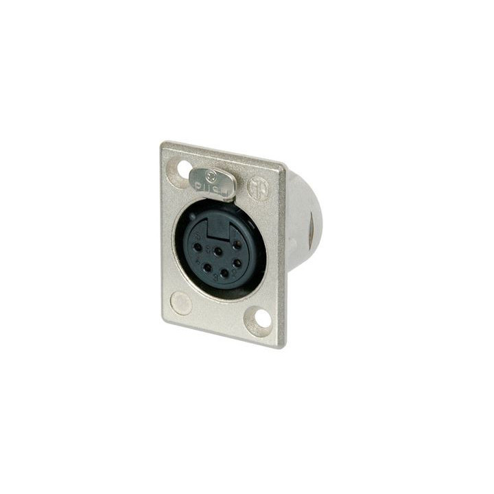 Contrik NC6FP-1 - 6 pole female receptacle