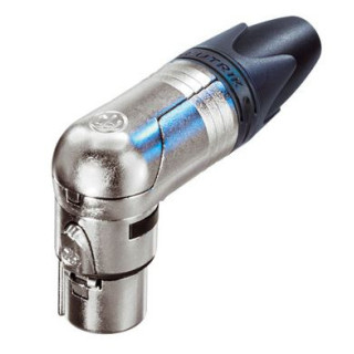 Contrik NC6FRX - 6 pole right angle female cable connector