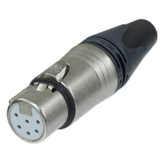Contrik NC6FSXX - 6 pole female cable connector