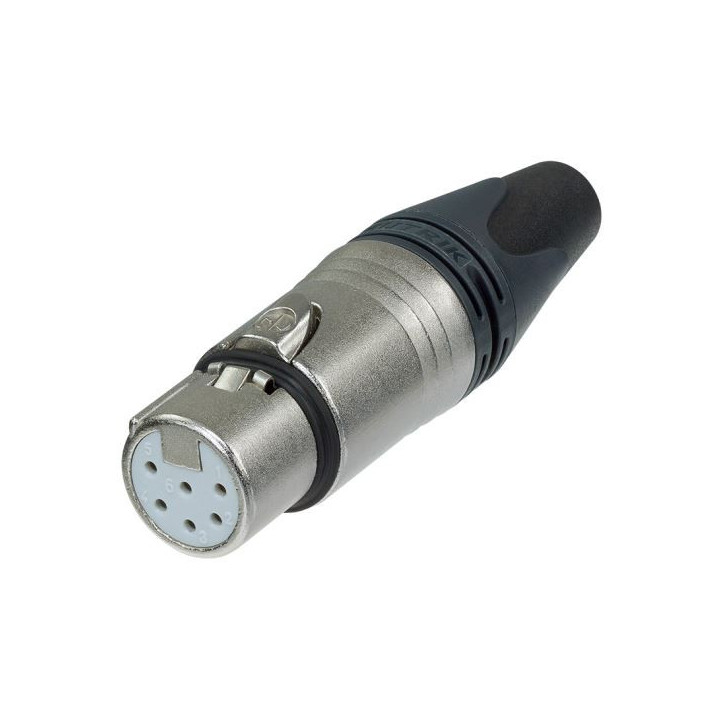 Contrik NC6FSXX - 6 pole female cable connector