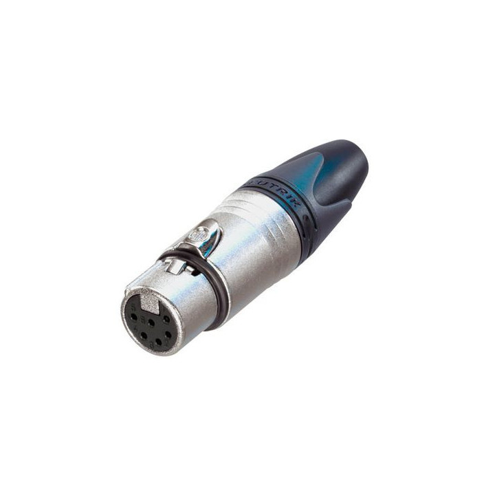 Contrik NC6FXX - 6 pole female cable connector