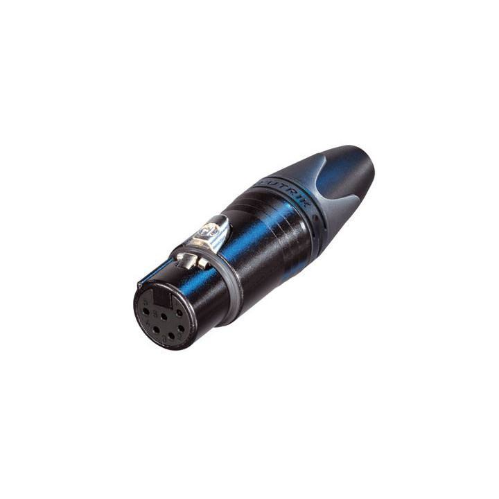 Contrik NC6FXX-B - 6 pole female cable connector