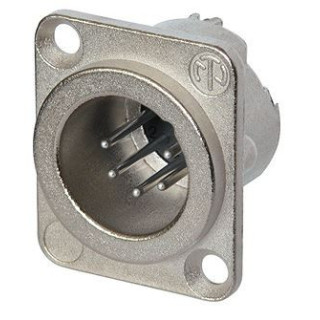 Contrik NC6MD-LX - 6 pole male receptacle