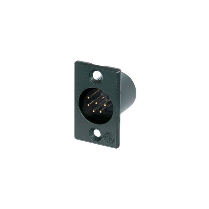 Contrik NC6MP-B - 6 pole male receptacle