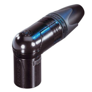 Contrik NC6MRX-B - 6 pole right angle male cable connector