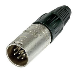 Contrik NC6MX - 6 pole male cable connector