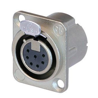 Contrik NC7FD-LX - 7 pole female receptacle