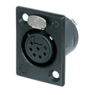 Contrik NC7FP-B-1 - 7 pole female receptacle