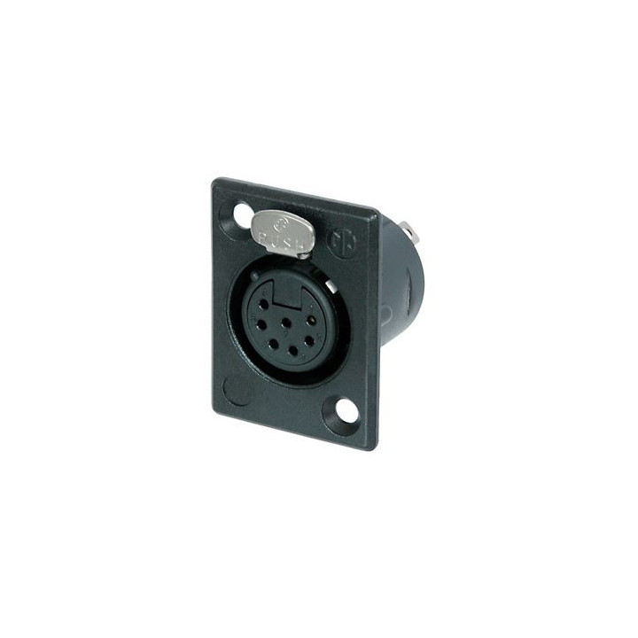 Contrik NC7FP-B-1 - 7 pole female receptacle