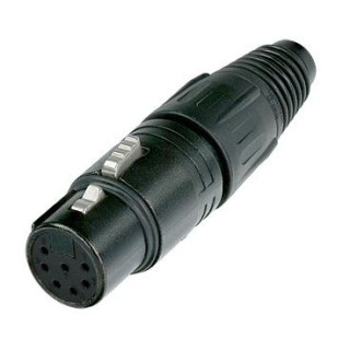 Contrik NC7FX-B - 7 pole female cable connector