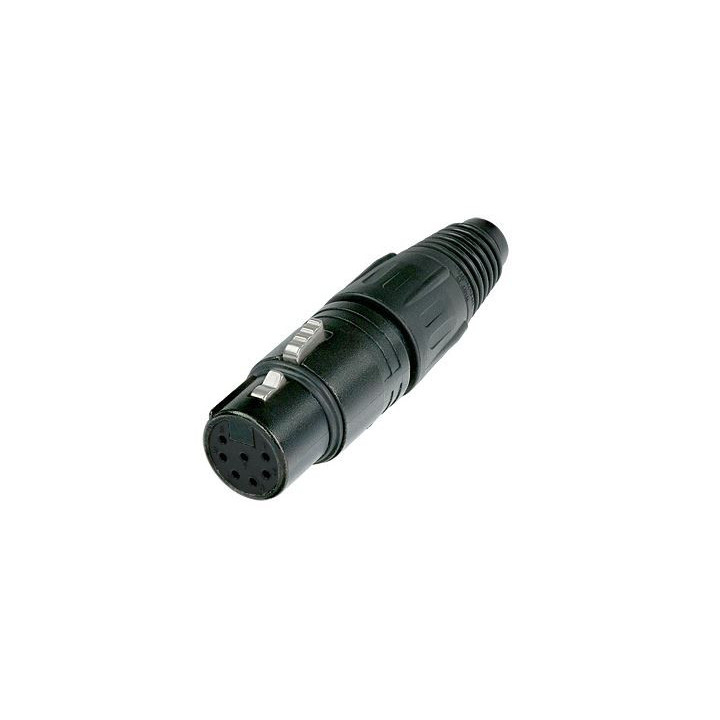 Contrik NC7FX-B - 7 pole female cable connector
