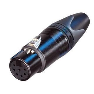 Contrik NC7FXX-BAG - 7 pole female cable connector