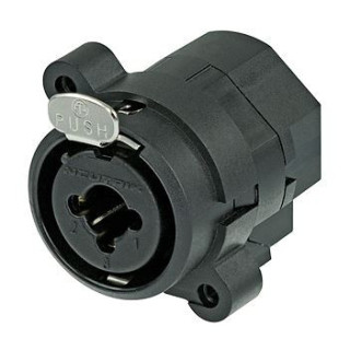 Contrik NCJ5FI-H - 3 pole XLR female receptacle