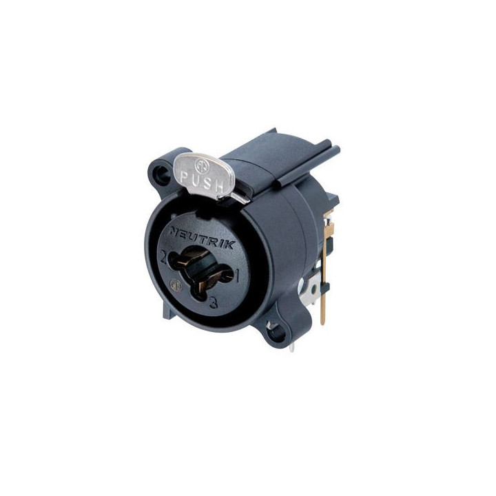 Contrik NCJ6FA-H - 3 pole XLR female receptacle
