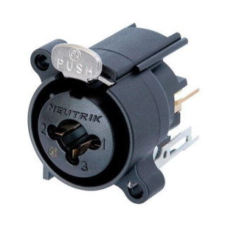 Contrik NCJ6FA-V - 3 pole XLR female receptacle