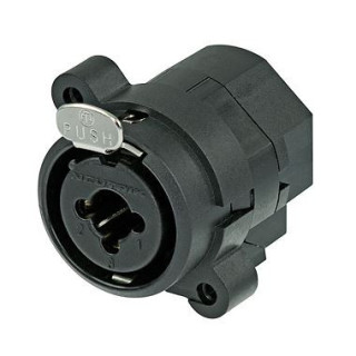 Contrik NCJ6FI-H - 3 pole XLR female receptacle