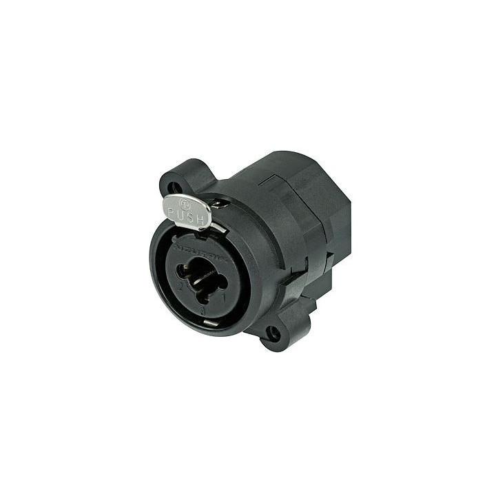 Contrik NCJ6FI-S - 3 pole XLR female receptacle