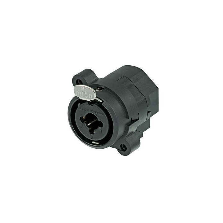 Contrik NCJ9FI-S - 3 pole XLR female receptacle