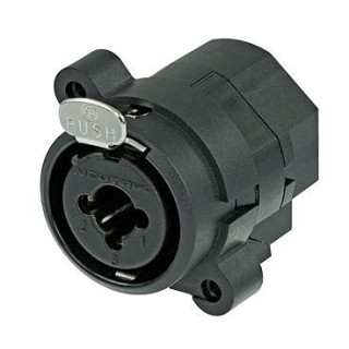 Contrik NCJ9FI-V - 3 pole XLR female receptacle