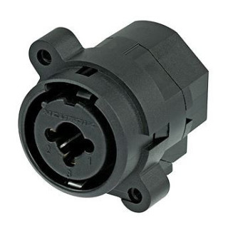 Contrik NCJ9FI-V-0 - 3 pole XLR female receptacle