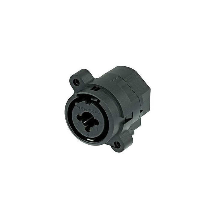 Contrik NCJ9FI-V-0 - 3 pole XLR female receptacle