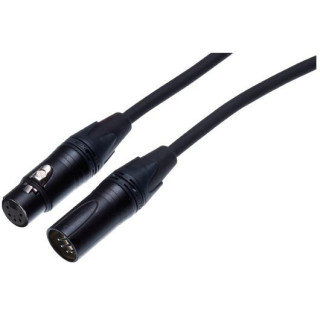 Contrik NDMX1-PUR - 1m DMX Microphone Cable with Kevlar
