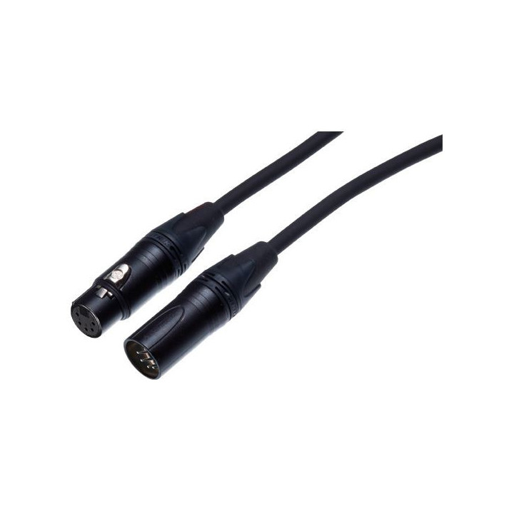 Contrik NDMX1.5-PUR - 1.5m DMX Microphone Cable with Kevlar