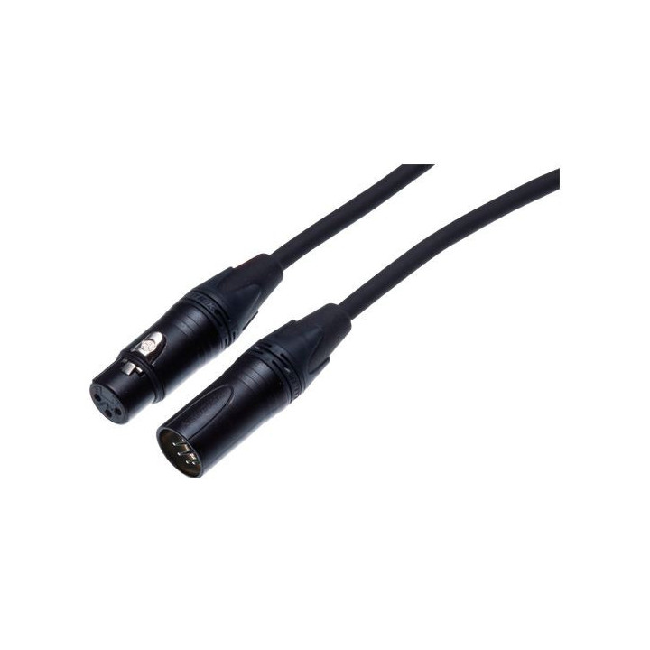 Contrik NDMX5M3F-0.3 - 0.3m DMX adapter cable