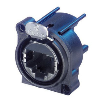 Contrik NE8FAH - Horizonal PCB mount RJ45 receptacle