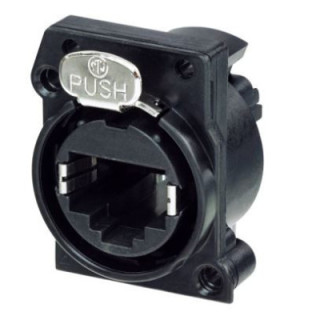 Contrik NE8FAH-C5 - Horizonal PCB mount RJ45 receptacle, CAT5e