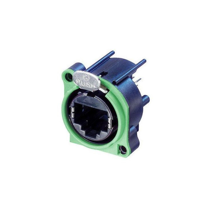 Contrik NE8FAV-SD - Vertical PCB mount RJ45 receptacle