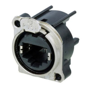 Contrik NE8FBH - Horizontal PCB mount RJ45 receptacle