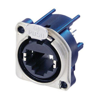 Contrik NE8FBV - Vertical PCB mount RJ45 receptacle