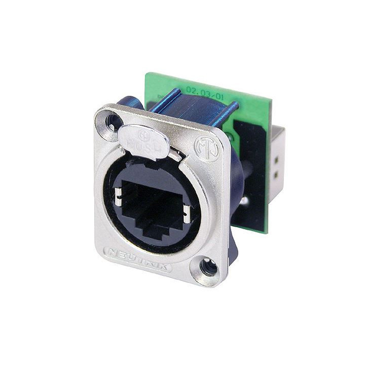 Contrik NE8FDP - RJ45 feedthrough receptacle
