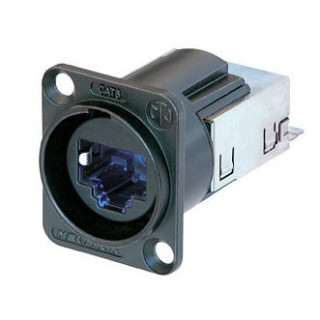 Contrik NE8FDY-C6-B - etherCON CAT6 D-shape panel connectors