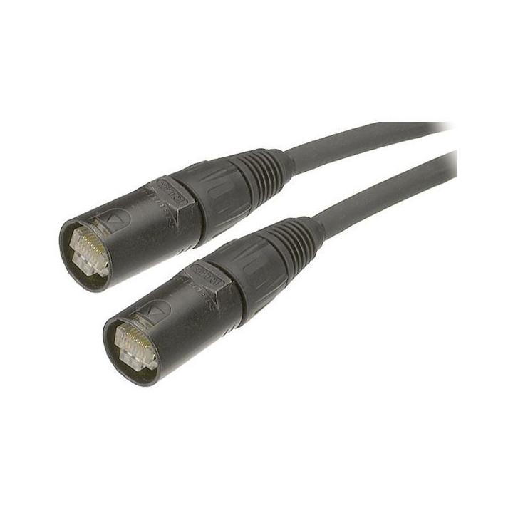 Contrik NEPK-EE-EF-25 - 25m Flexible patchcable twisted pair, UC300 HS26 4P, Cat. 5e