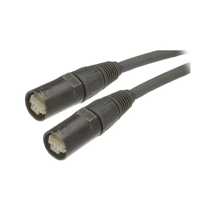 Contrik NEPK7-EE-EF-5 - 5m etherflex patchcable CAT7, etherCON - etherCON