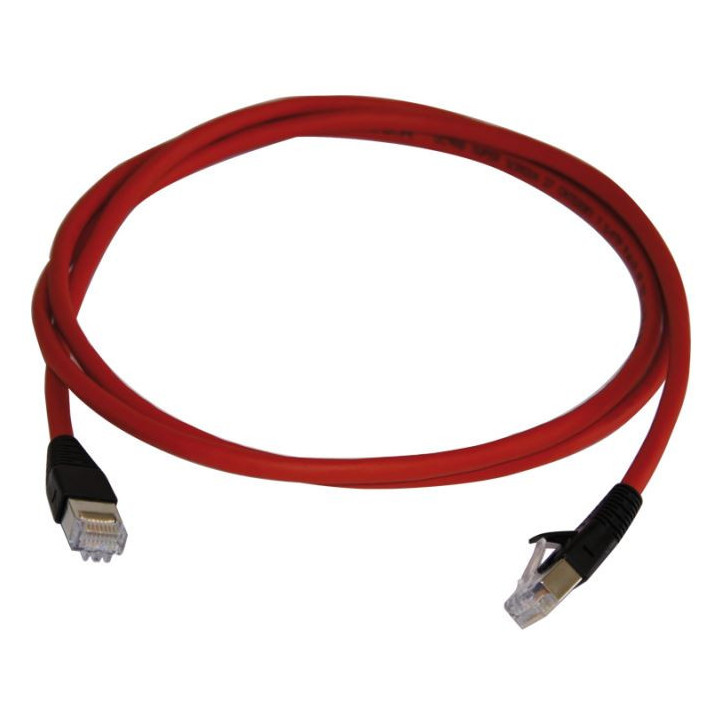 Contrik NEPK7-SS-0.5-RD - 0.5m Data Cable C7 PUR jacket red