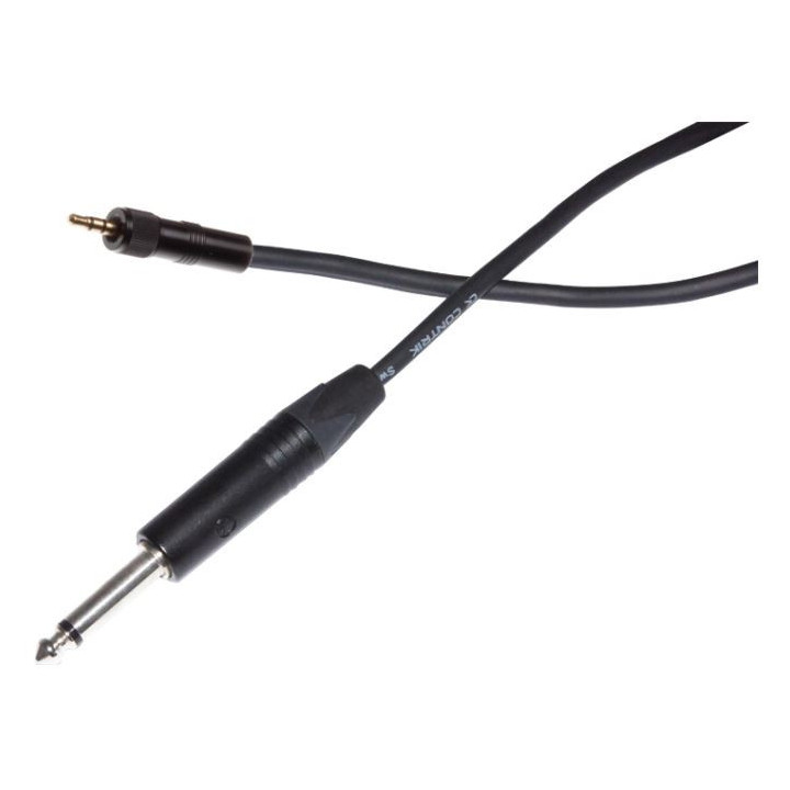 Contrik NGKMPP0.5-BL - 0.5m Plug to Mini Plug with locking Ring