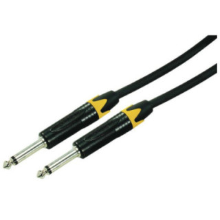 Contrik NGKX06-YL - 0.6m 2x Plug X-Series yellow