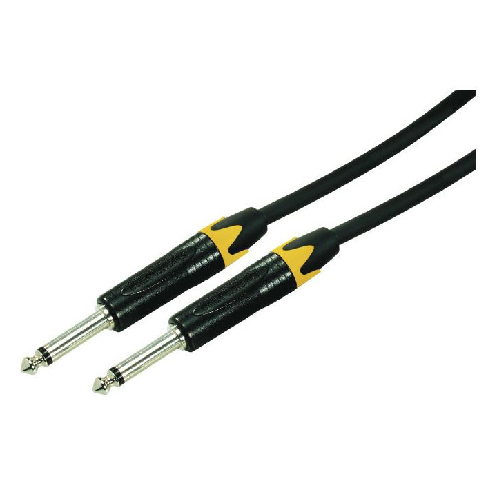 Contrik NGKX06-YL - 0.6m 2x Plug X-Series yellow
