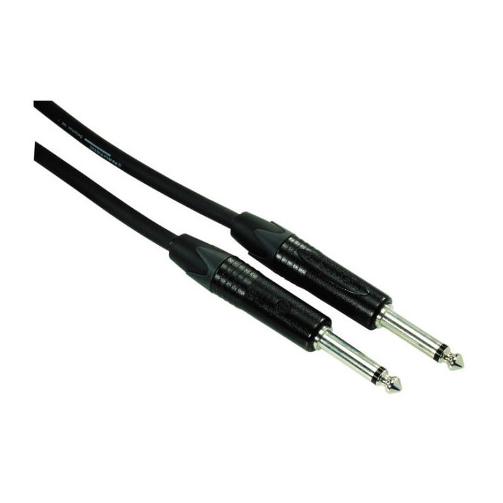 Contrik NGKX09-BL - 0.9m 2x Plug X-Series black