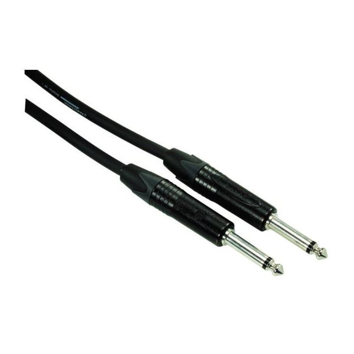 Contrik NGKX6-BL - 6m 2x Plug X-Series black