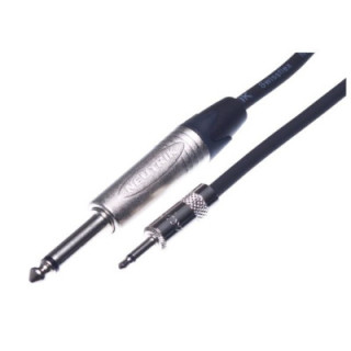 Contrik NGKXMP10-BL - 10m Plug to 2-pole Mini Plug