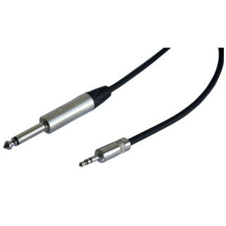 Contrik NGKXMPS6-BL - 2-pole Plug to 3-pole Mini Plug, 6m