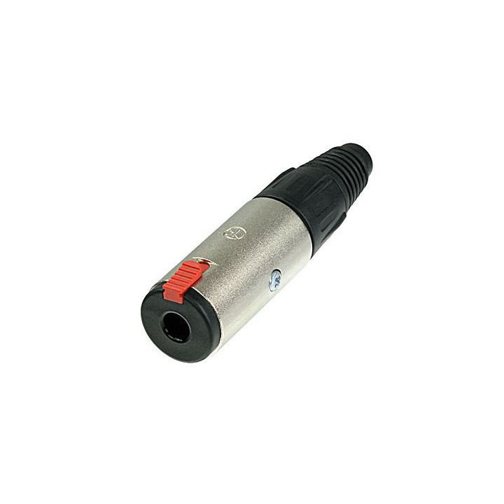 Contrik NJ3FC6 - Professional locking 1/4 inches cable jack