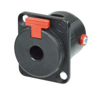 Contrik NJ3FP6C-B - Locking 1/4 inch phone jack