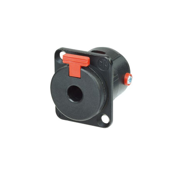 Contrik NJ3FP6C-B - Locking 1/4 inch phone jack