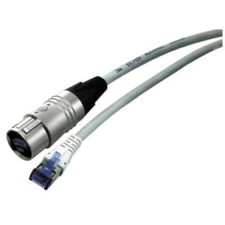 Contrik NKE6S-15-WOC - 15m etherCON CAT6 patch cable